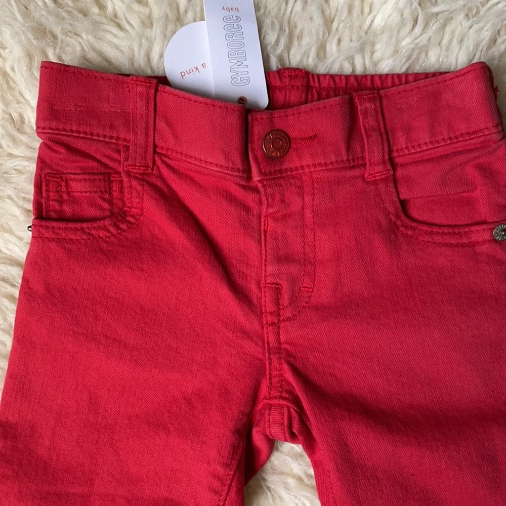 NWT Red Skinny Jeans Sz 2T